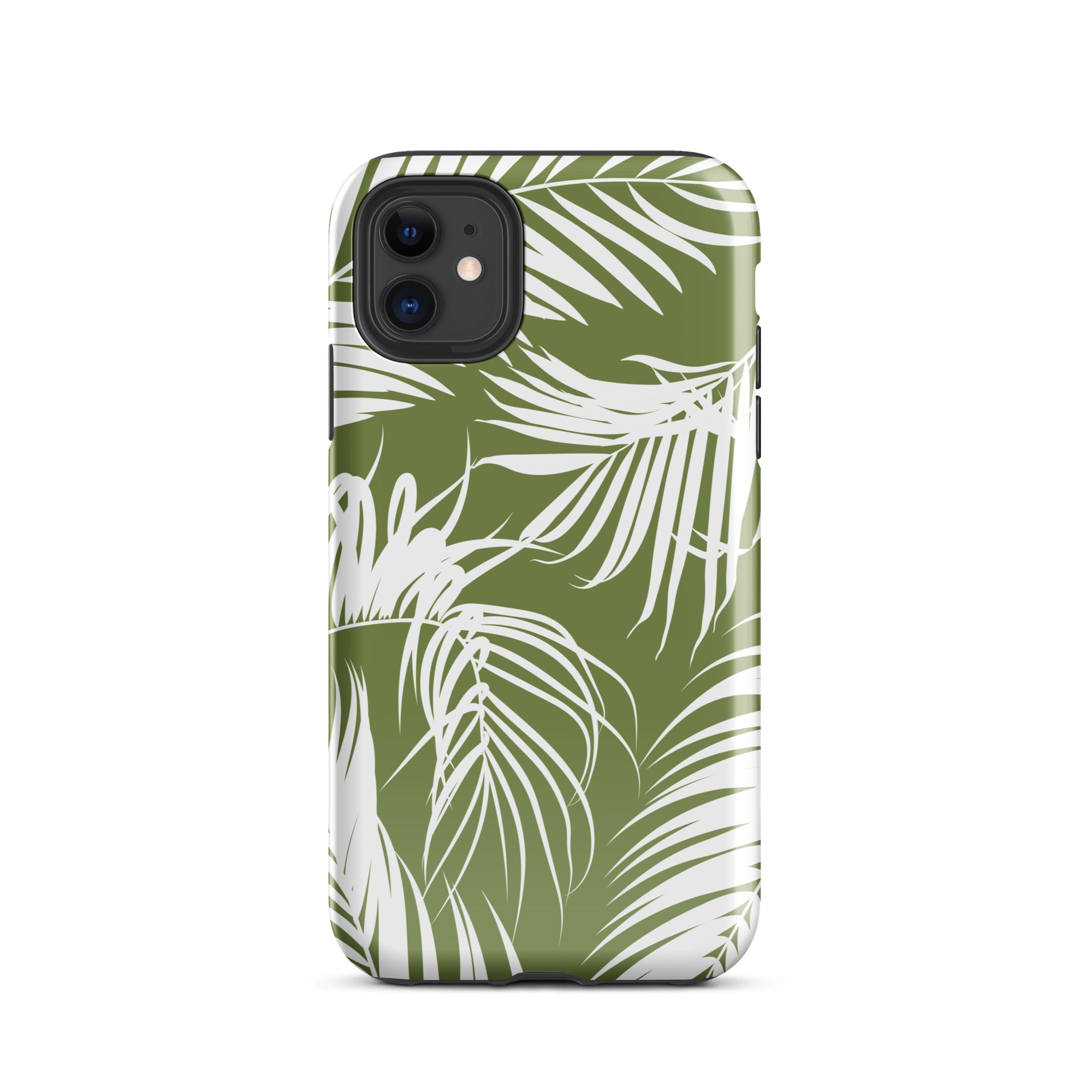 Tropical Palms Tough Case for iPhone Phone Case The Local Banyan iPhone 11 Glossy
