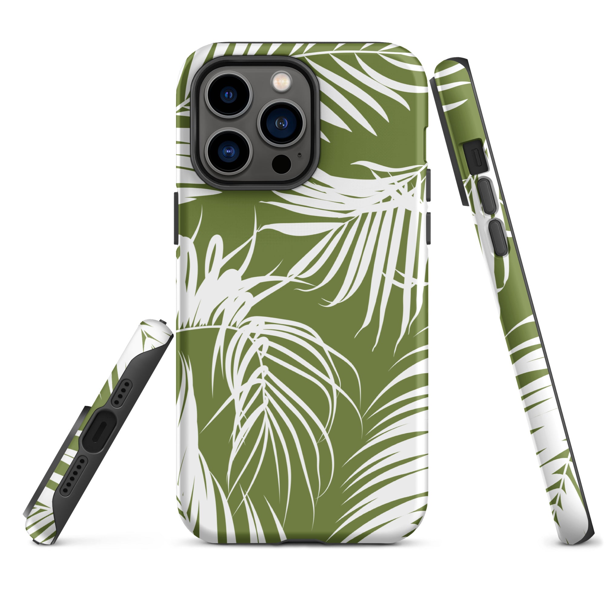 Tropical Palms Tough Case for iPhone Phone Case The Local Banyan iPhone 14 Pro Max Matte