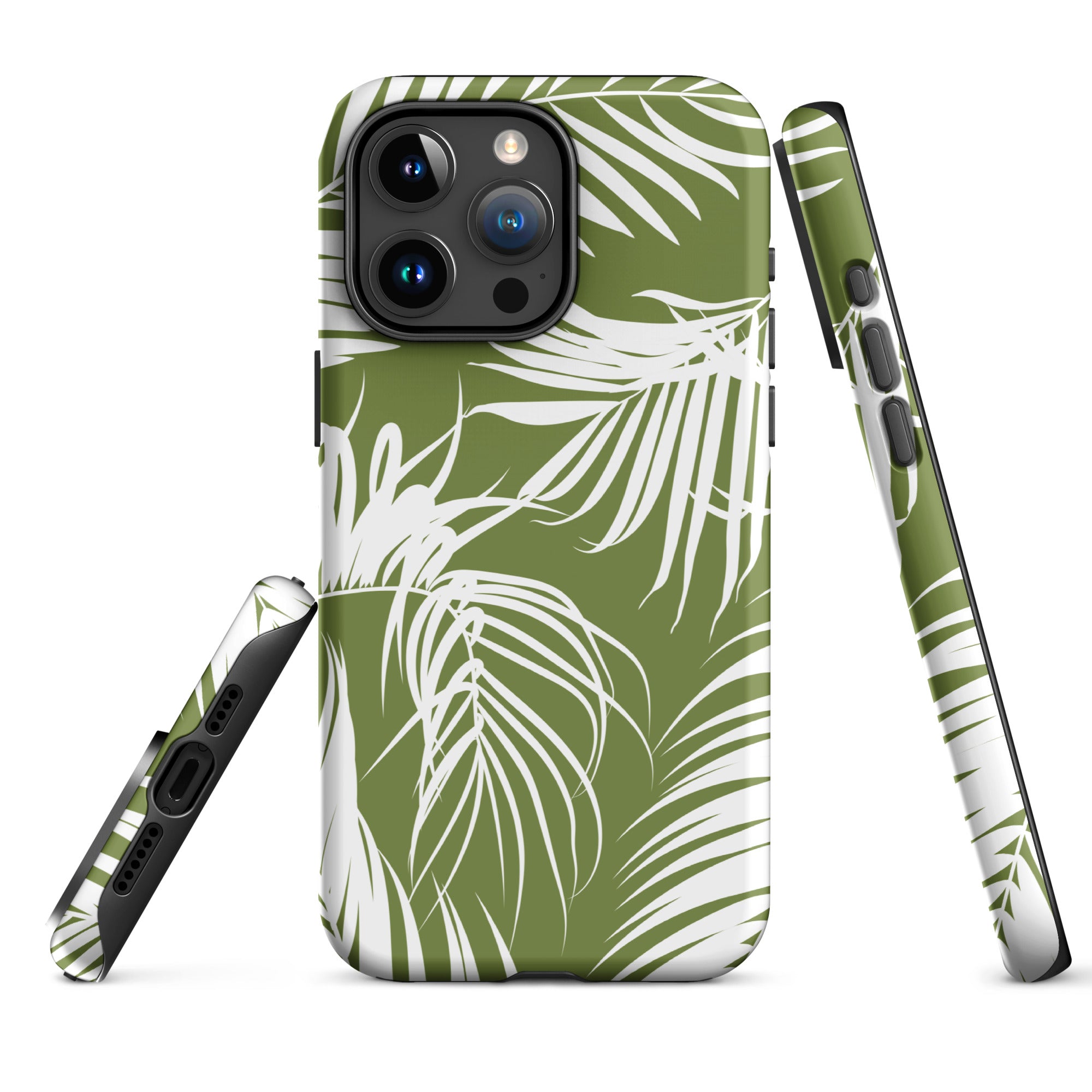 Tropical Palms Tough Case for iPhone Phone Case The Local Banyan iPhone 15 Pro Max Matte