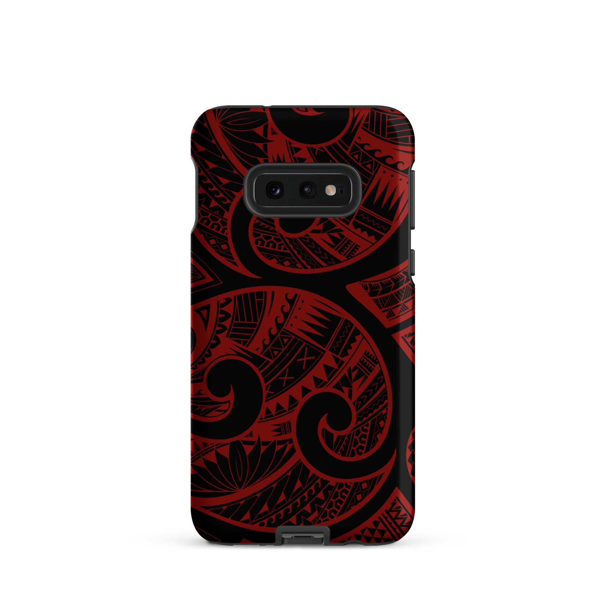 Island Tribal Red Tough Case for Samsung Galaxy Phone Case The Local Banyan