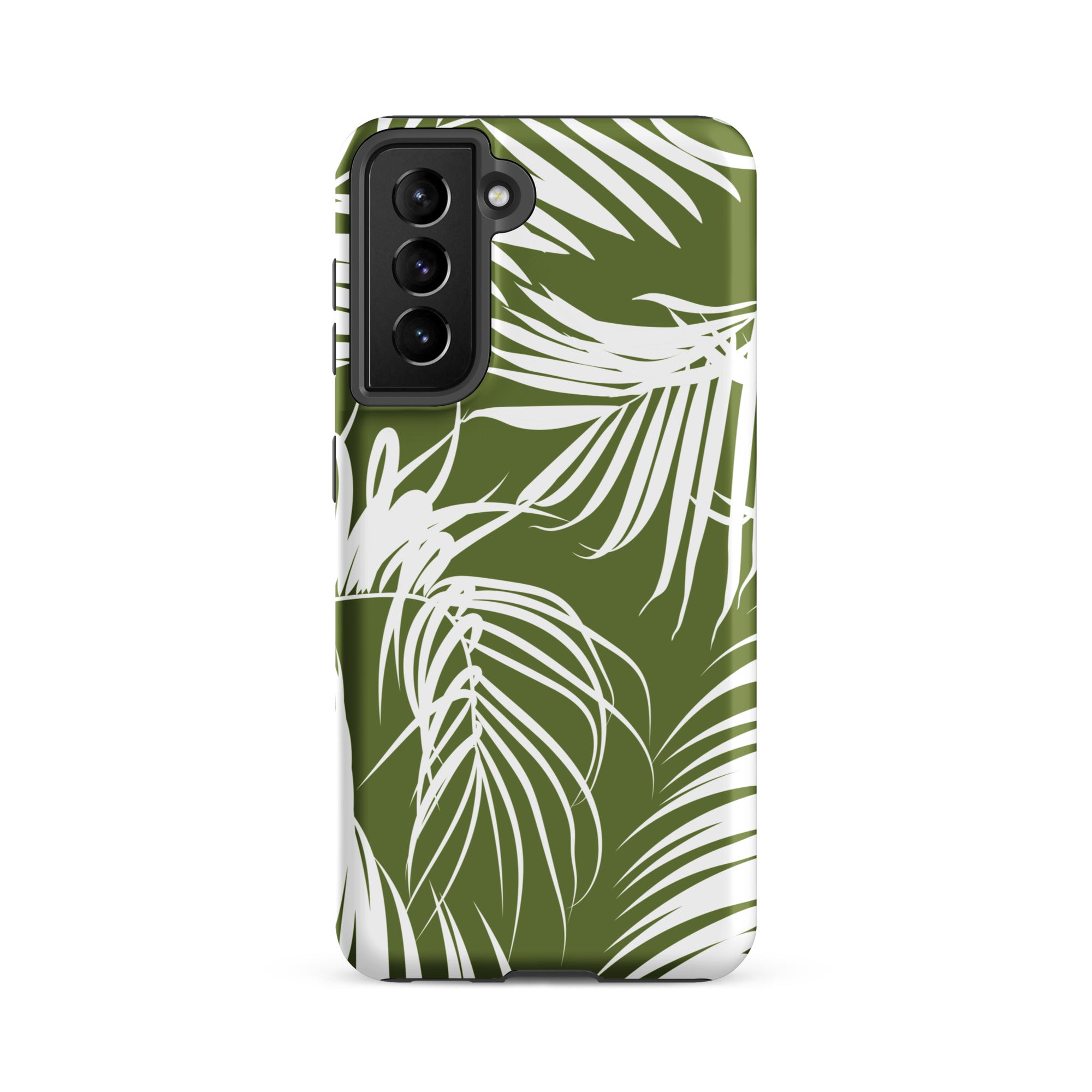Tropical Palms Tough Phone Case for Samsung Galaxy Phone Case The Local Banyan Samsung Galaxy S21 FE Matte