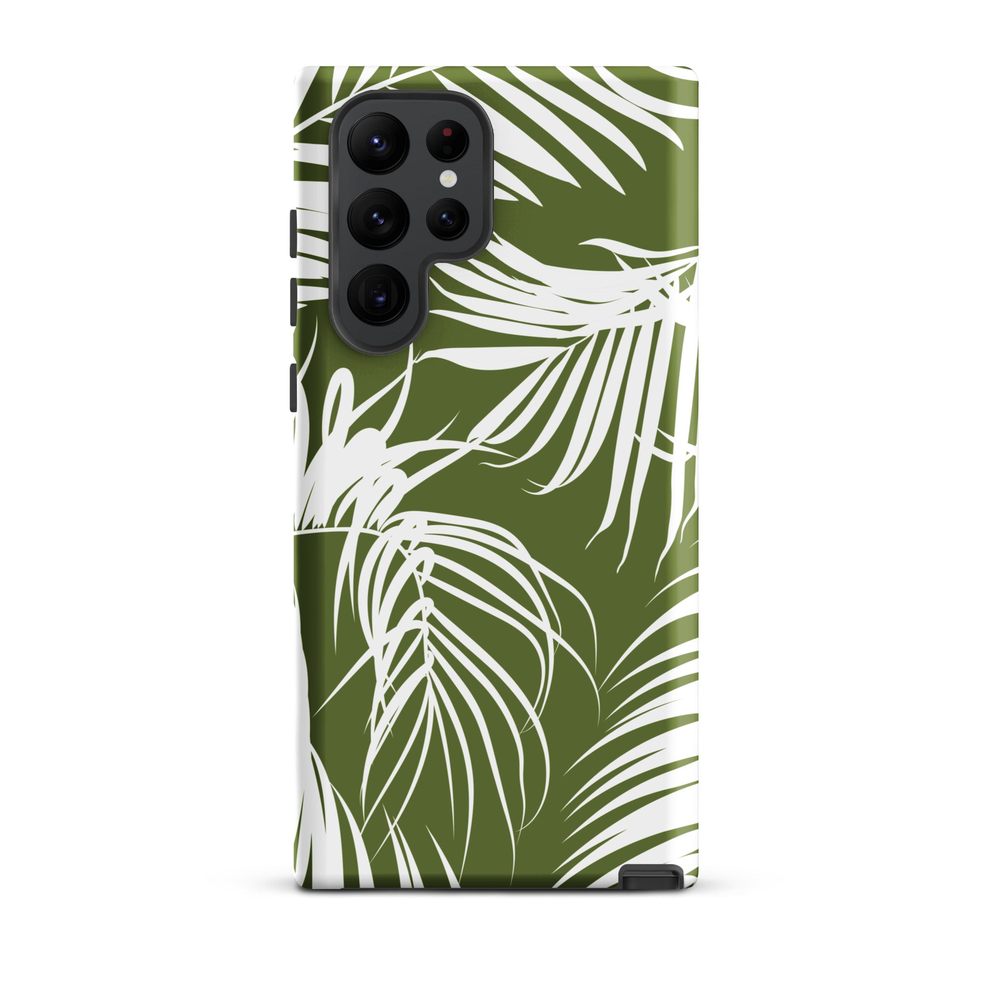 Tropical Palms Tough Phone Case for Samsung Galaxy Phone Case The Local Banyan Samsung Galaxy S22 Ultra Matte