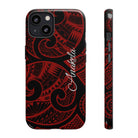 Island Tribal Personalized Tough Case for iPhone Phone Case The Local Banyan iPhone 13 Glossy