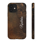 Aloha Aina Personalized Tough Case for iPhone Phone Case The Local Banyan iPhone 12 Glossy