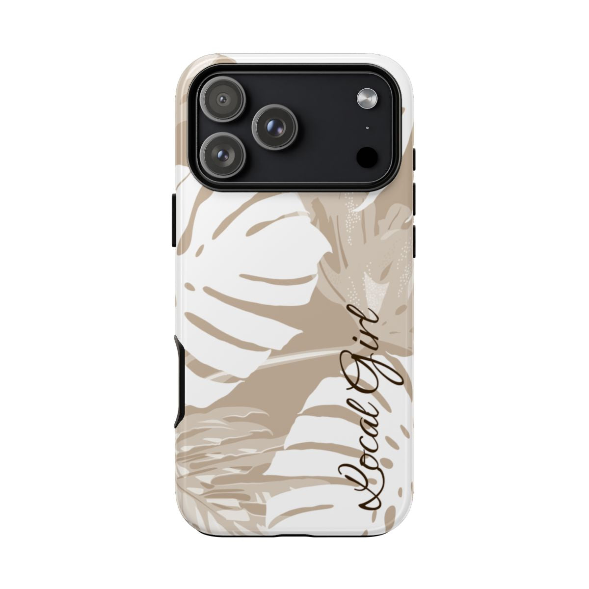 Exotic Monstera Personalized Tough Case for iPhone Phone Case The Local Banyan iPhone 17 Pro Max Glossy