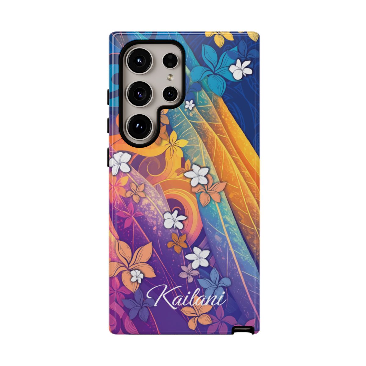 Mauna Sunrise Personalized Tough Case for Samsung Galaxy Phone Case The Local Banyan Samsung Galaxy S24 Ultra Glossy