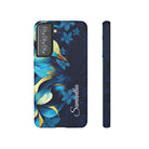 Po Mahina Personalized Tough Case for Samsung Galaxy Phone Case The Local Banyan Samsung Galaxy S21 FE Matte