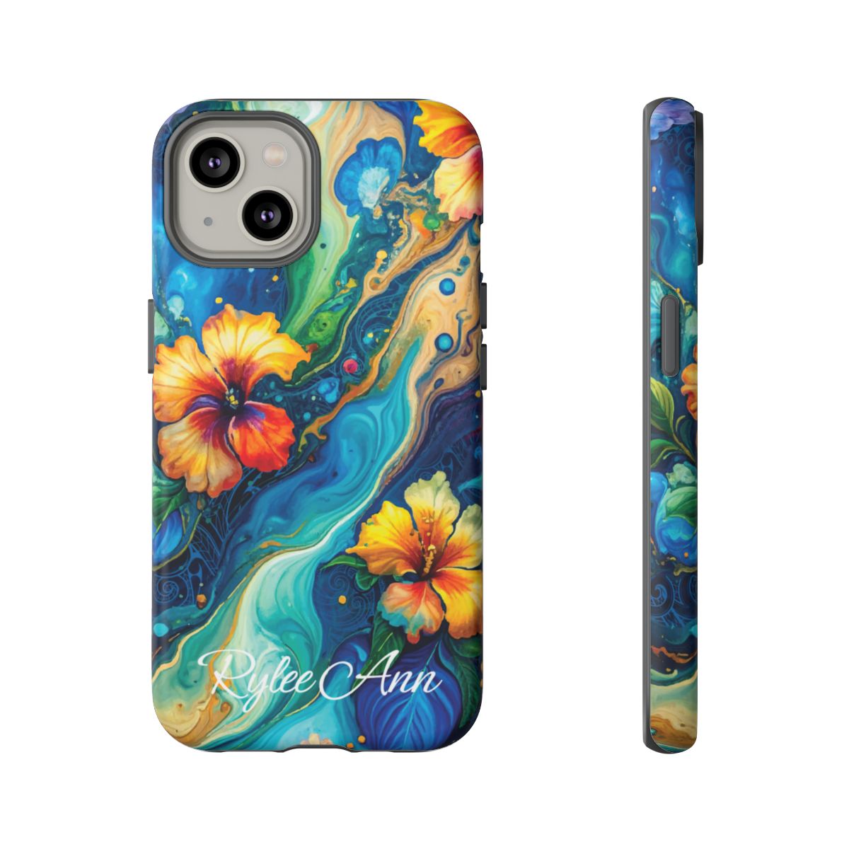 Aloalo Drift Personalized Tough Case for iPhone Phone Case The Local Banyan iPhone 14 Matte