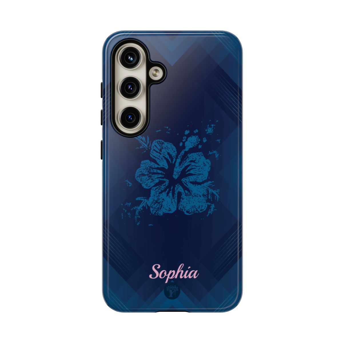 Kikokiko Lehua Personalized Case for Samsung Galaxy Phone Case The Local Banyan Samsung Galaxy S24 Glossy