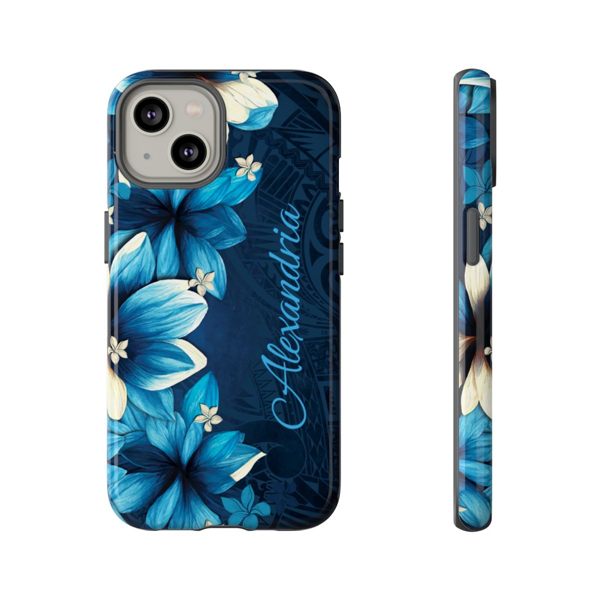 Leilani Nights Personalized Tough Case for iPhone Phone Case The Local Banyan iPhone 14 Glossy