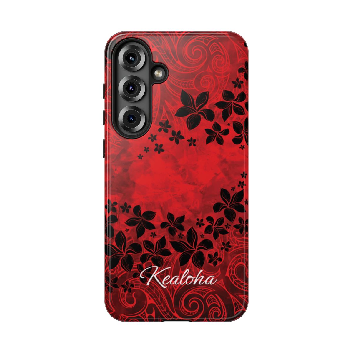 Keahi Pua Personalized Tough Case for Samsung Galaxy Phone Case The Local Banyan Samsung Galaxy S25 Plus Glossy