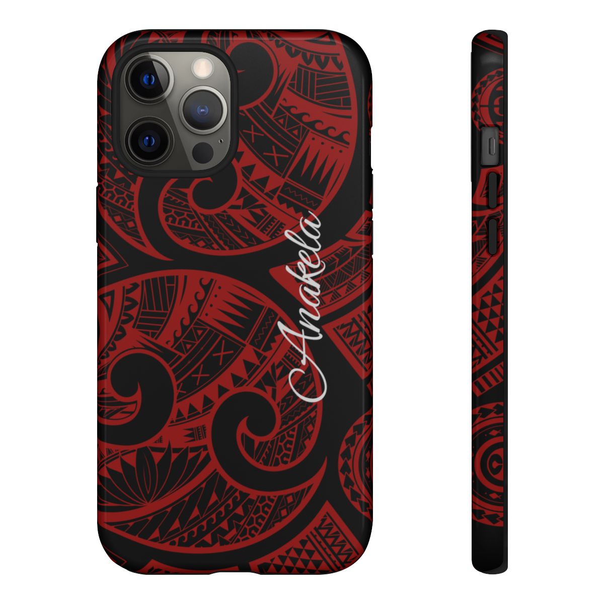 Island Tribal Personalized Tough Case for iPhone Phone Case The Local Banyan iPhone 12 Pro Max Glossy