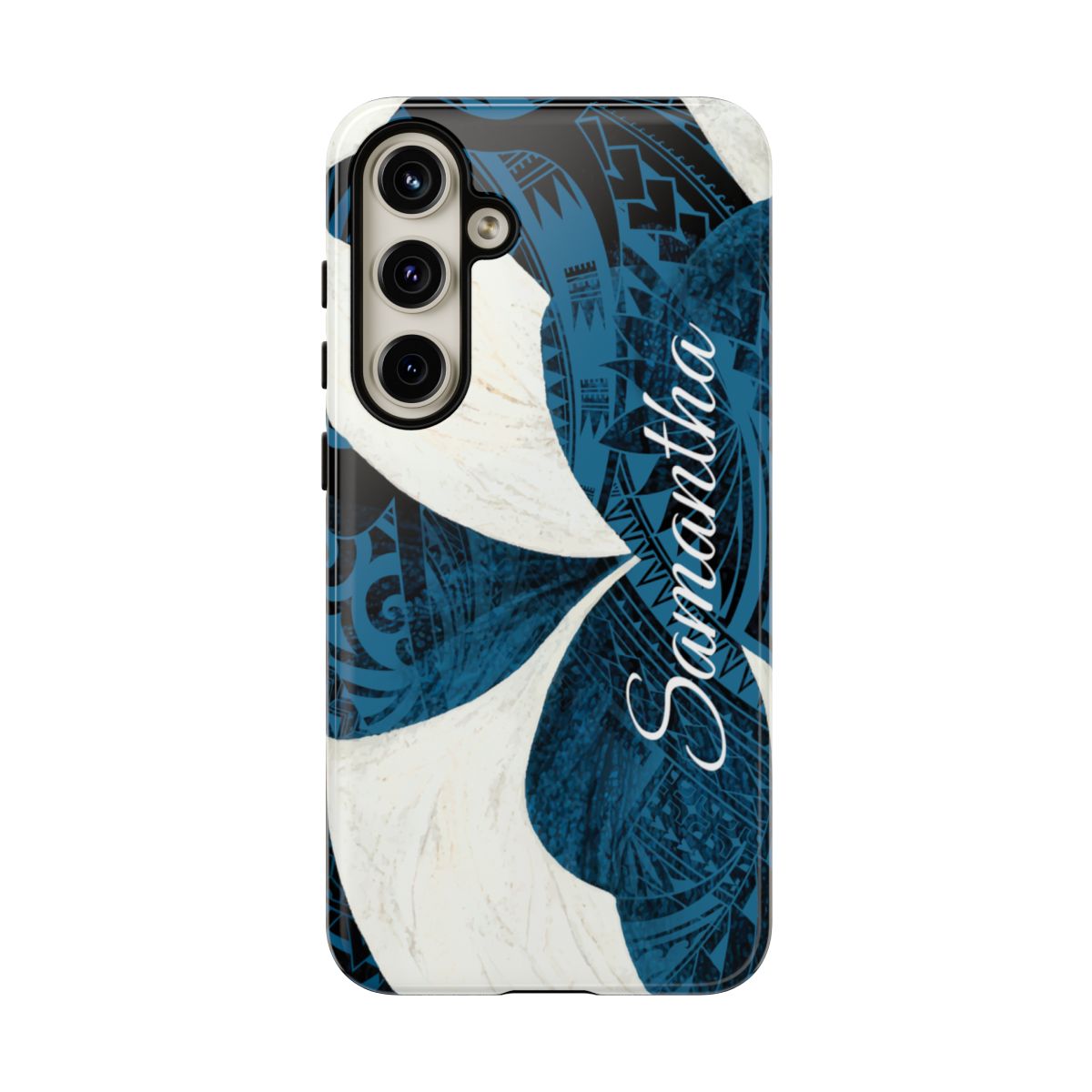 Hana Breeze Personalized Tough Case for Samsung Galaxy Phone Case The Local Banyan Samsung Galaxy S24 Plus Glossy