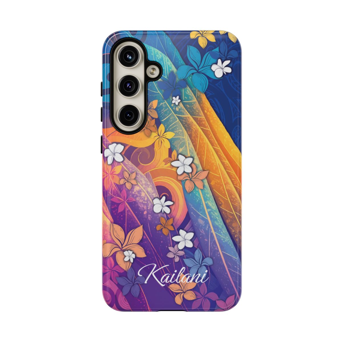 Mauna Sunrise Personalized Tough Case for Samsung Galaxy Phone Case The Local Banyan Samsung Galaxy S24 Plus Glossy