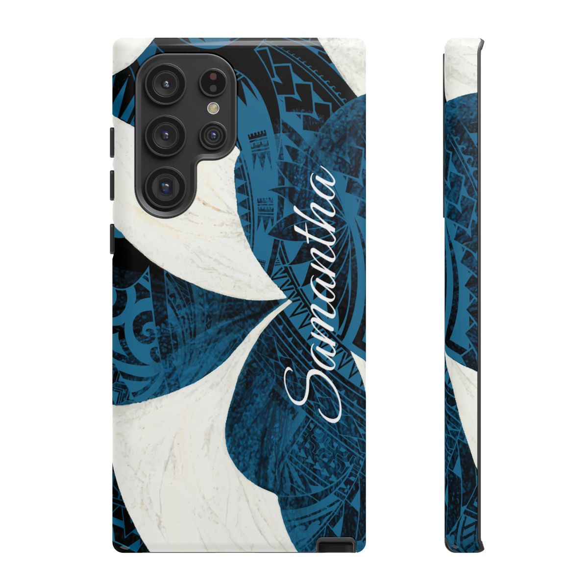 Hana Breeze Personalized Tough Case for Samsung Galaxy Phone Case The Local Banyan Samsung Galaxy S22 Ultra Glossy