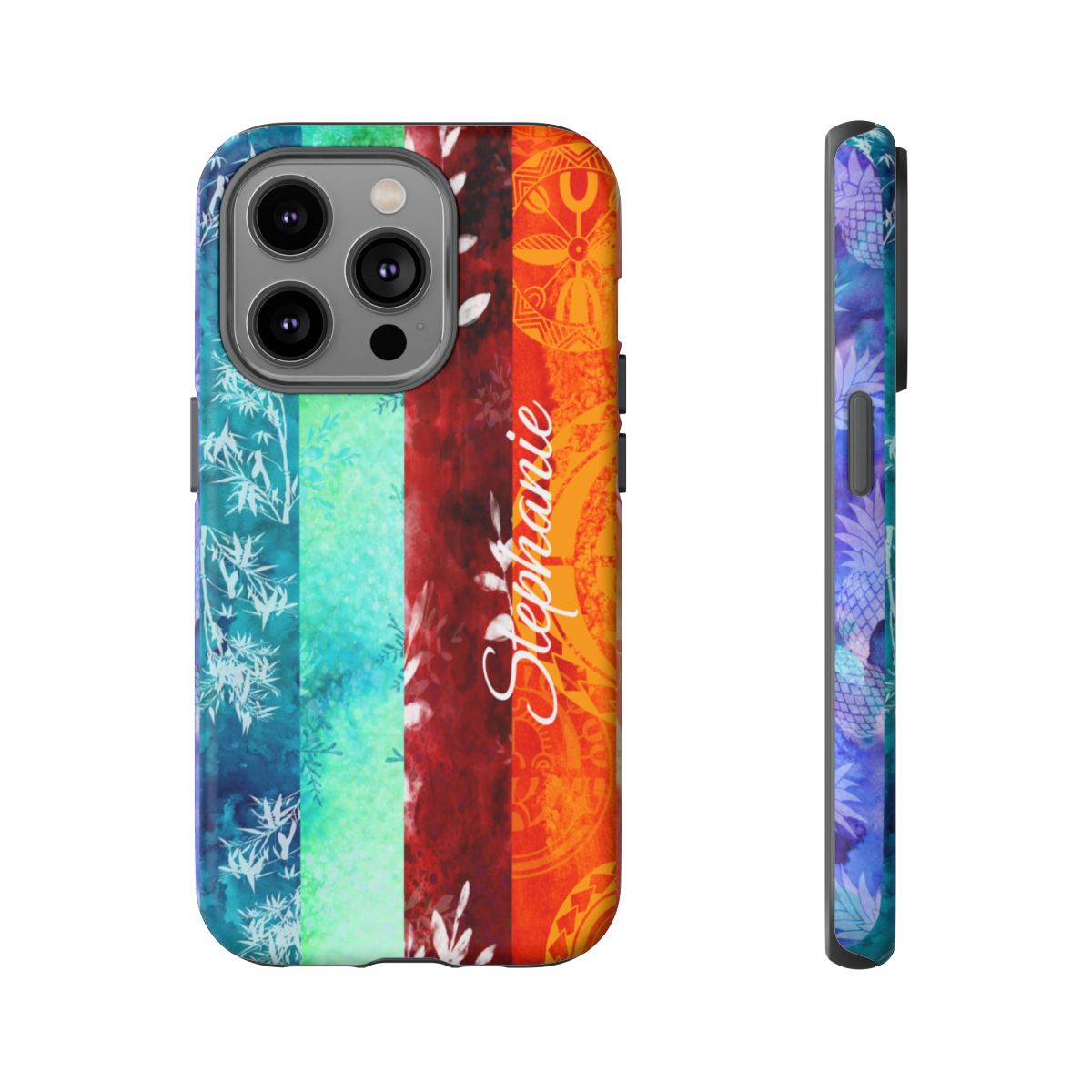 Island Vibes Personalized Tough Case for iPhone Phone Case The Local Banyan iPhone 14 Pro Matte
