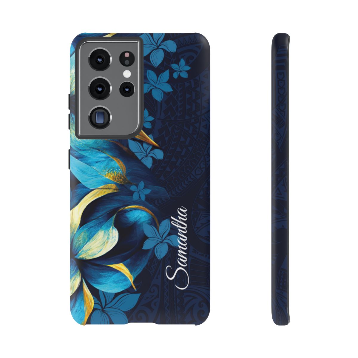 Po Mahina Personalized Tough Case for Samsung Galaxy Phone Case The Local Banyan Samsung Galaxy S21 Ultra Matte