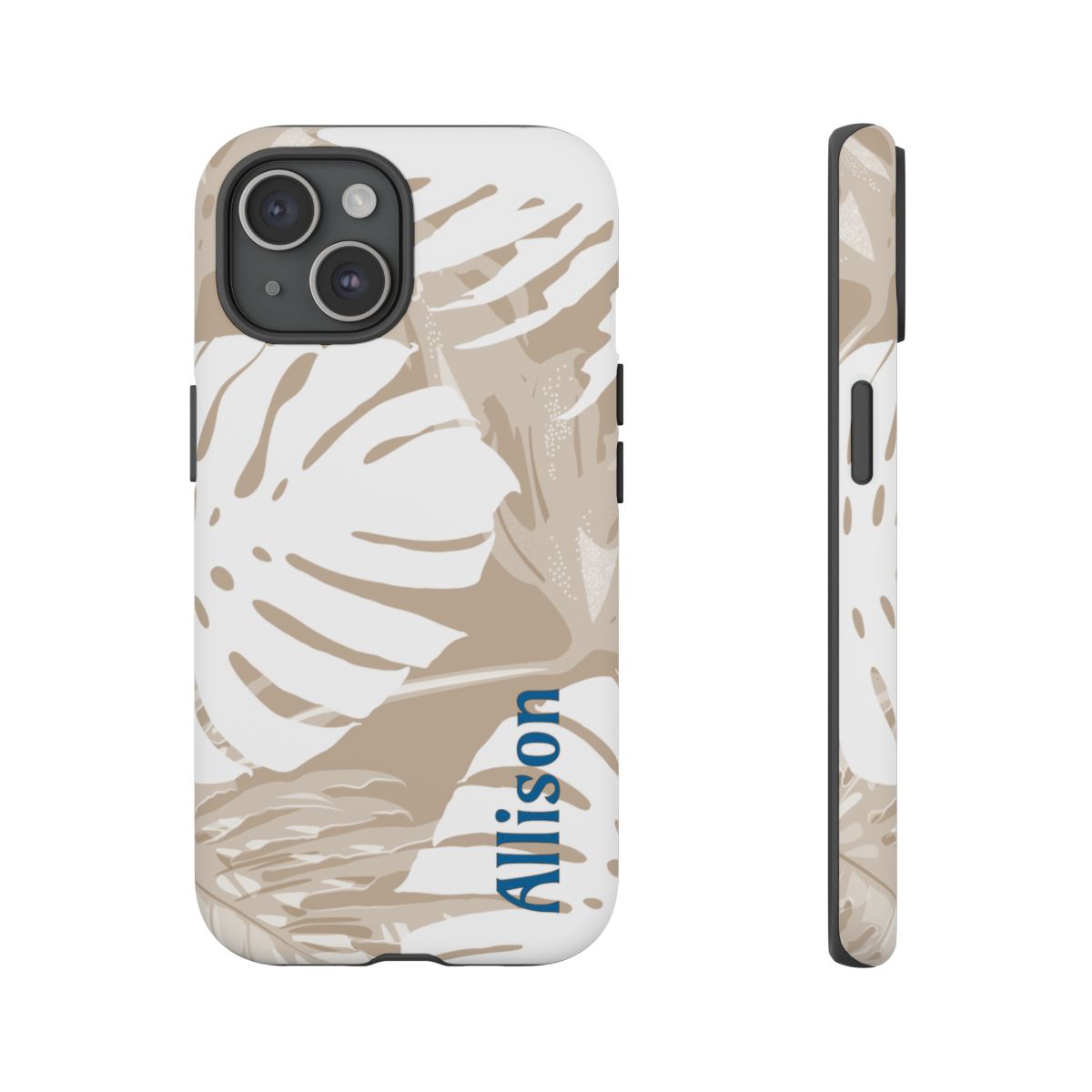 Exotic Monstera Personalized Tough Case for iPhone Phone Case The Local Banyan iPhone 15 Matte