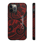 Island Tribal Personalized Tough Case for iPhone Phone Case The Local Banyan iPhone 12 Pro Matte