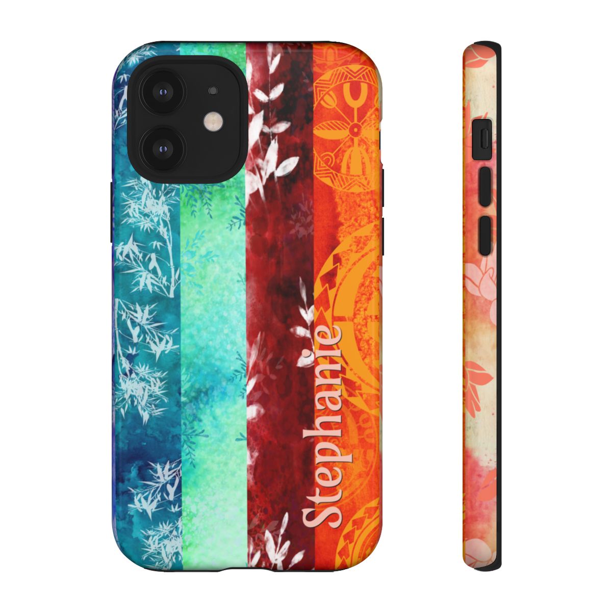 Island Vibes Personalized Tough Case for iPhone Phone Case The Local Banyan iPhone 12 Glossy