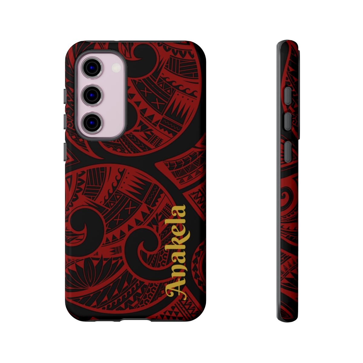 Island Tribal Personalized Tough Case for Samsung Galaxy Phone Case The Local Banyan Samsung Galaxy S23 Plus Glossy