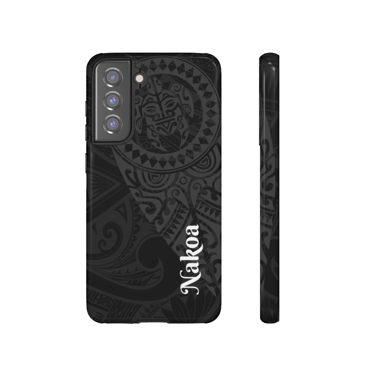 Tribal Guardian Personalized Tough Case for Samsung Galaxy Phone Case The Local Banyan Samsung Galaxy S21 FE Glossy