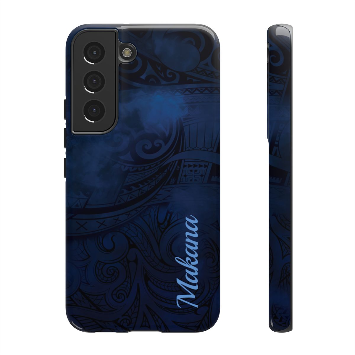 Midnight Essence Personalized Tough Case for Samsung Galaxy Phone Case The Local Banyan Samsung Galaxy S22 Glossy