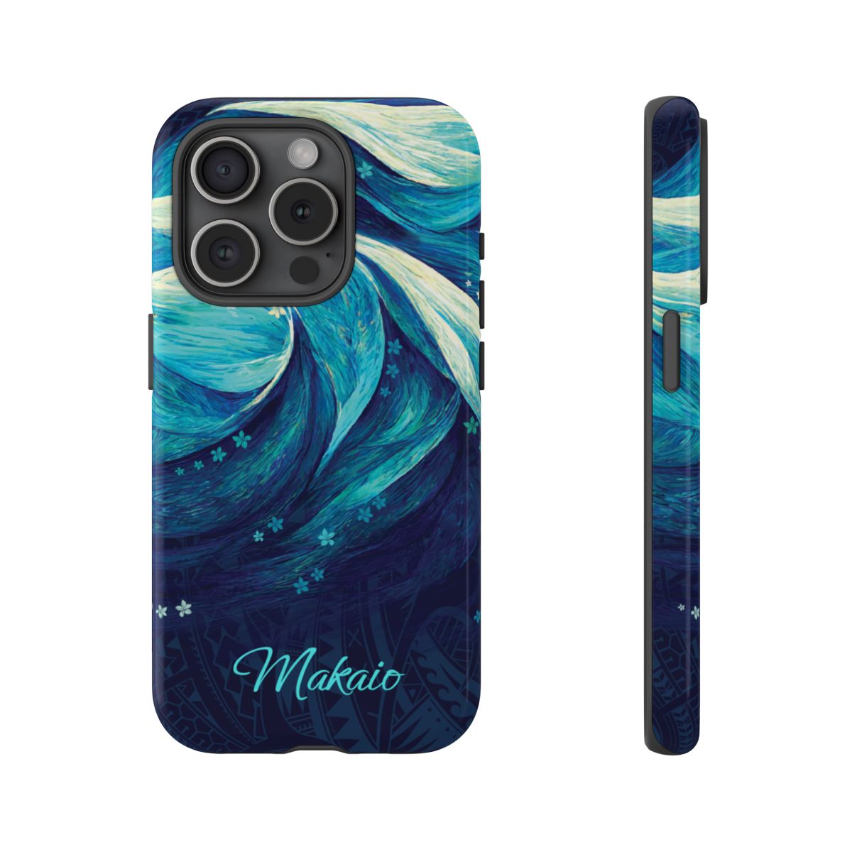 Eternal Mana Personalized Tough Case for iPhone Phone Case The Local Banyan Glossy iPhone 15 Pro