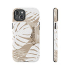 Exotic Monstera Personalized Tough Case for iPhone Phone Case The Local Banyan iPhone 15 Plus Glossy