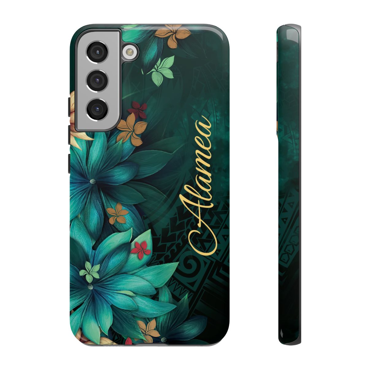 Aloha Whispers Personalized Tough Case for Samsung Galaxy Phone Case The Local Banyan Samsung Galaxy S22 Plus Glossy