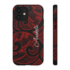 Island Tribal Personalized Tough Case for iPhone Phone Case The Local Banyan iPhone 12 Matte