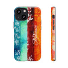 Island Vibes Personalized Tough Case for iPhone Phone Case The Local Banyan iPhone 13 Mini Glossy