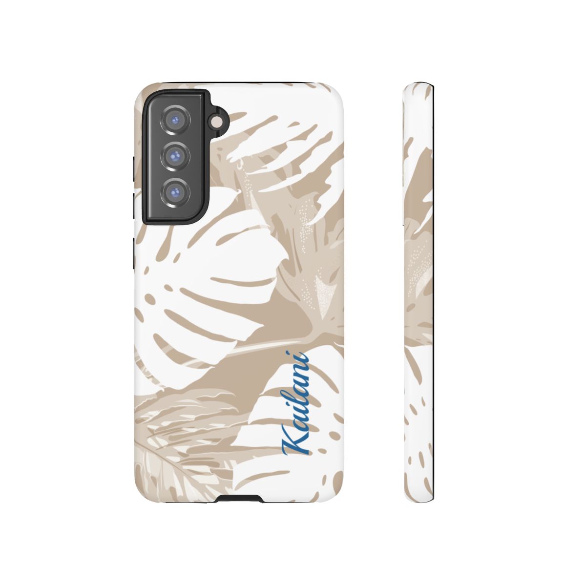 Exotic Monstera Personalized Tough Case for Samsung Galaxy Phone Case The Local Banyan Samsung Galaxy S21 FE Matte