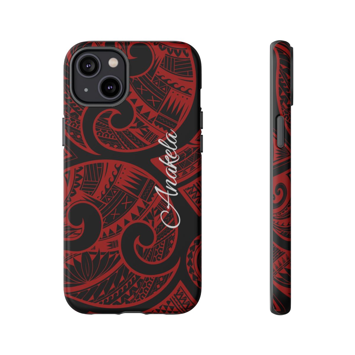 Island Tribal Personalized Tough Case for iPhone Phone Case The Local Banyan iPhone 14 Plus Matte