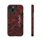 Island Tribal Personalized Tough Case for iPhone Phone Case The Local Banyan iPhone 14 Plus Matte