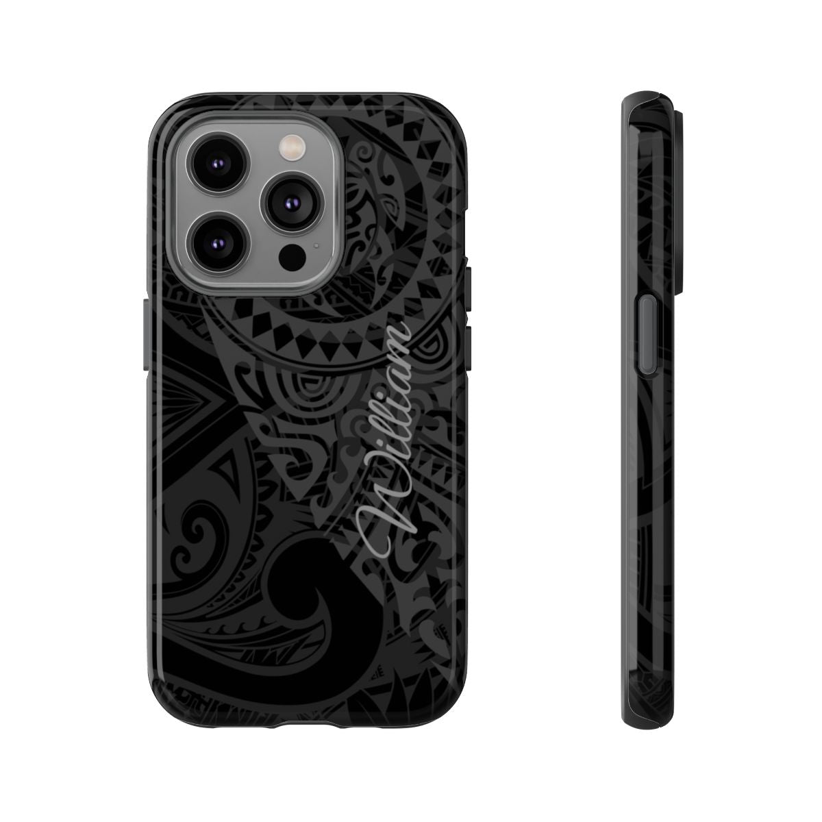 Tribal Guardian Personalized Tough Case for iphone Phone Case The Local Banyan iPhone 14 Pro Glossy