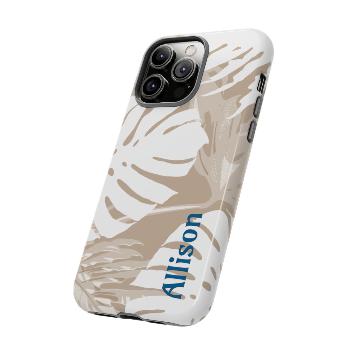 Exotic Monstera Personalized Tough Case for iPhone Phone Case The Local Banyan