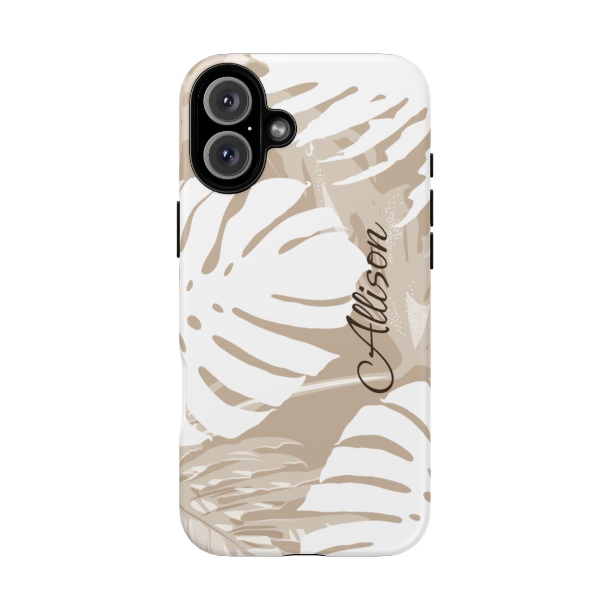 Exotic Monstera Personalized Tough Case for iPhone Phone Case The Local Banyan iPhone 16 Plus Matte