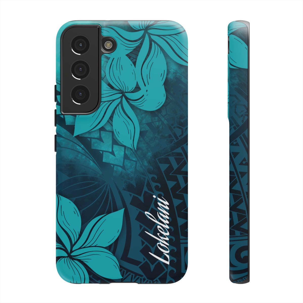 Moana Bloom Personalized Tough Case for Samsung Galaxy Phone Case The Local Banyan Samsung Galaxy S22 Matte