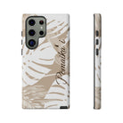 Exotic Monstera Personalized Tough Case for Samsung Galaxy Phone Case The Local Banyan Samsung Galaxy S23 Ultra Matte