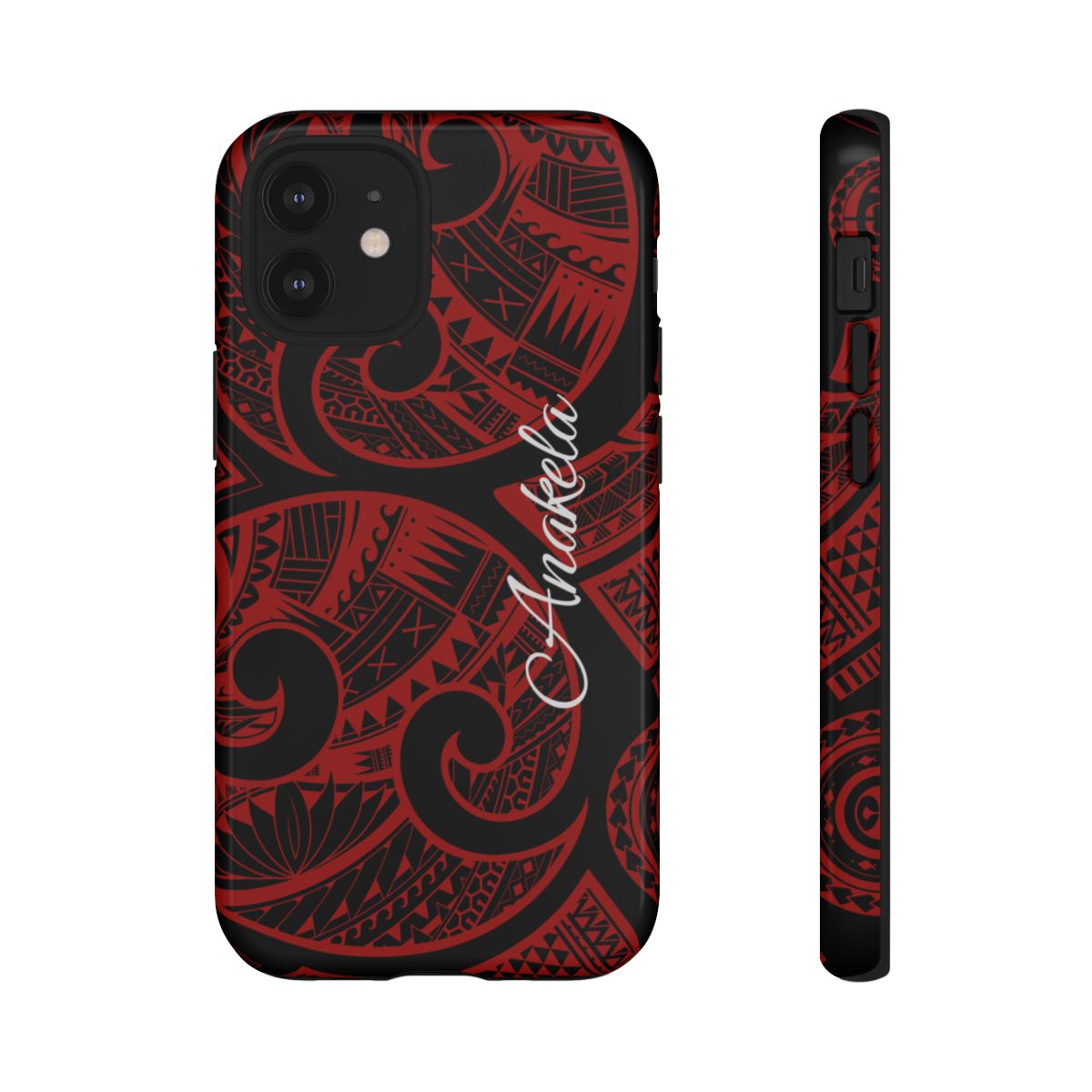 Island Tribal Personalized Tough Case for iPhone Phone Case The Local Banyan iPhone 12 Mini Glossy
