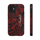 Island Tribal Personalized Tough Case for iPhone Phone Case The Local Banyan iPhone 12 Mini Glossy