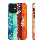 Island Vibes Personalized Tough Case for iPhone Phone Case The Local Banyan iPhone 12 Glossy