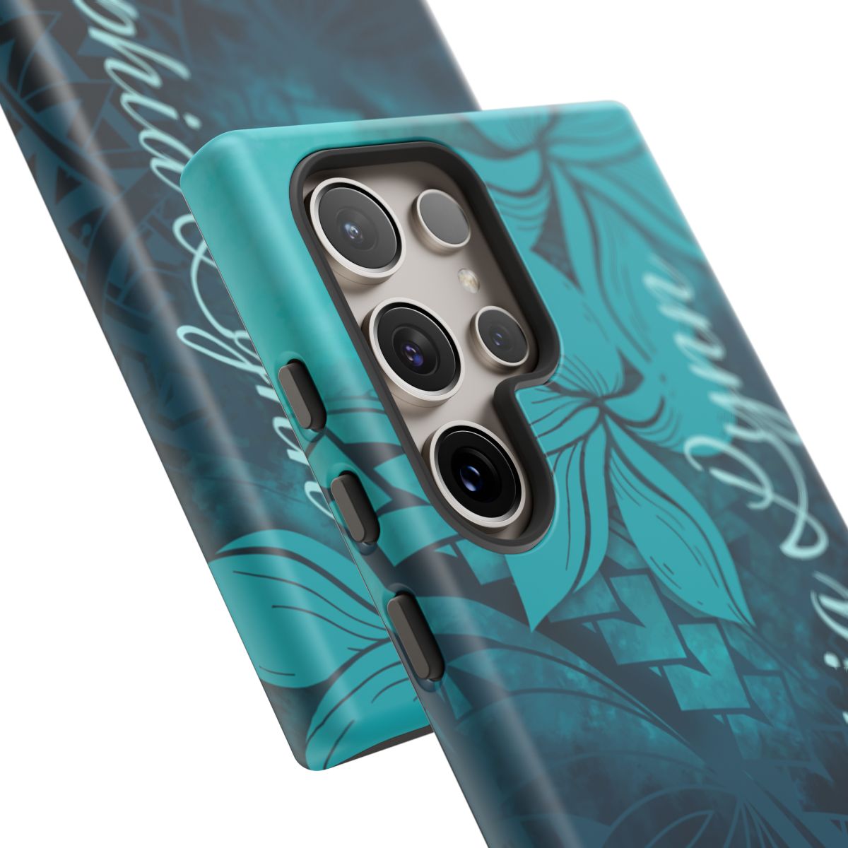 Moana Bloom Personalized Tough Case for Samsung Galaxy - Script Font Phone Case The Local Banyan