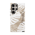 Exotic Monstera Personalized Tough Case for Samsung Galaxy Phone Case The Local Banyan Samsung Galaxy S24 Ultra Matte