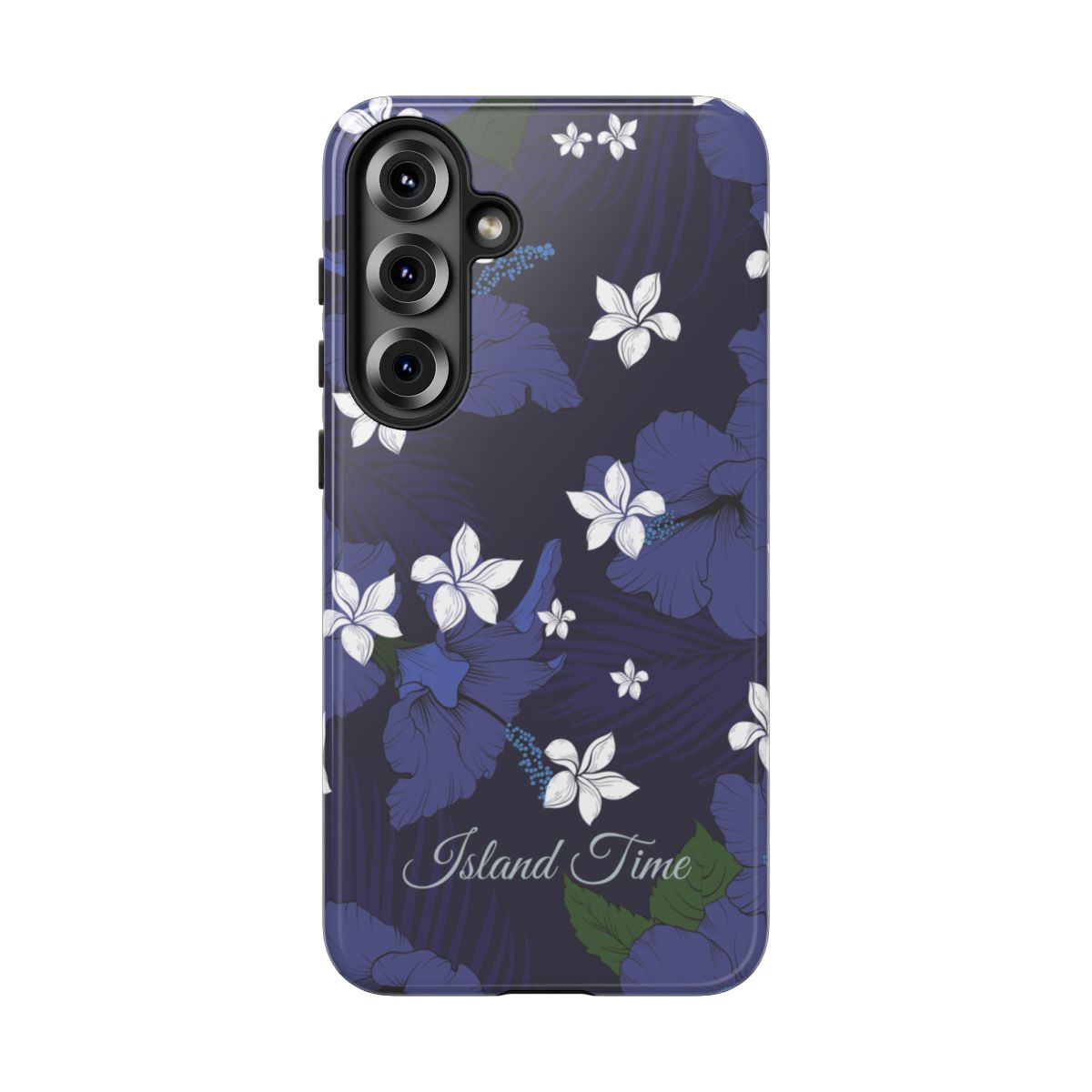 Vintage Blue Personalized Tough Case for Samsung Galaxy Phone Case The Local Banyan Samsung Galaxy S25 Plus Glossy
