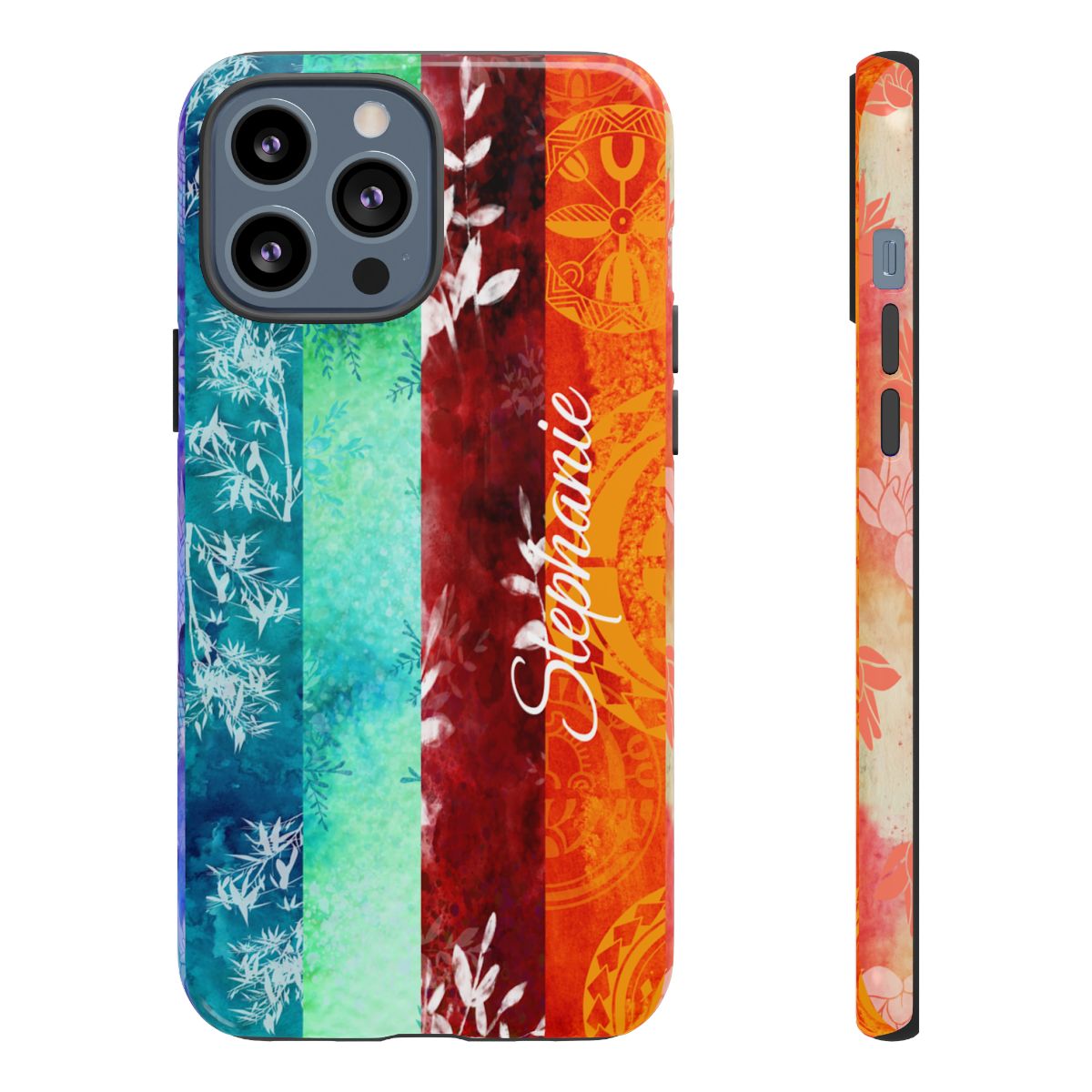 Island Vibes Personalized Tough Case for iPhone Phone Case The Local Banyan iPhone 13 Pro Max Glossy