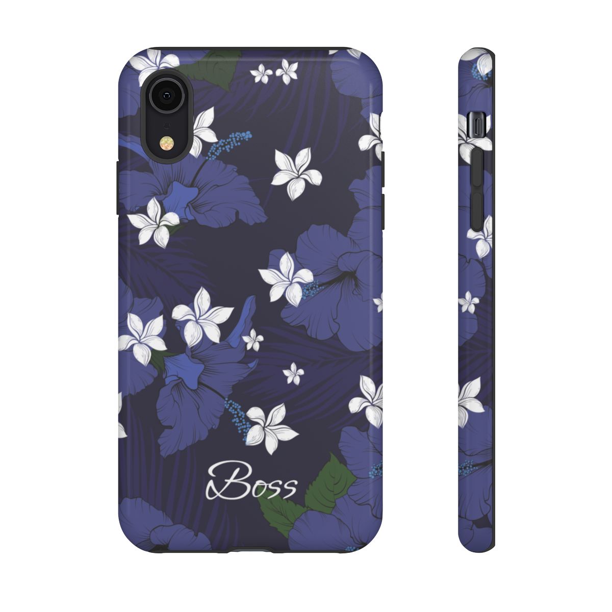 Vintage Blue Personalized Tough Case for iPhone Phone Case The Local Banyan iPhone XR Glossy