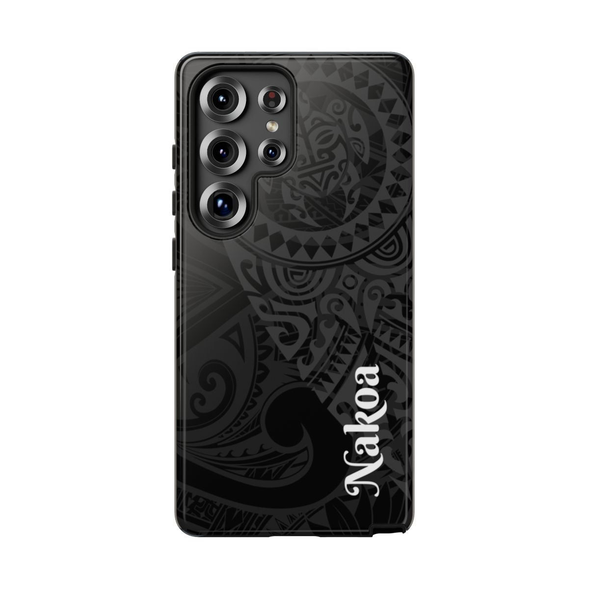 Tribal Guardian Personalized Tough Case for Samsung Galaxy Phone Case The Local Banyan Samsung Galaxy S25 Ultra Glossy