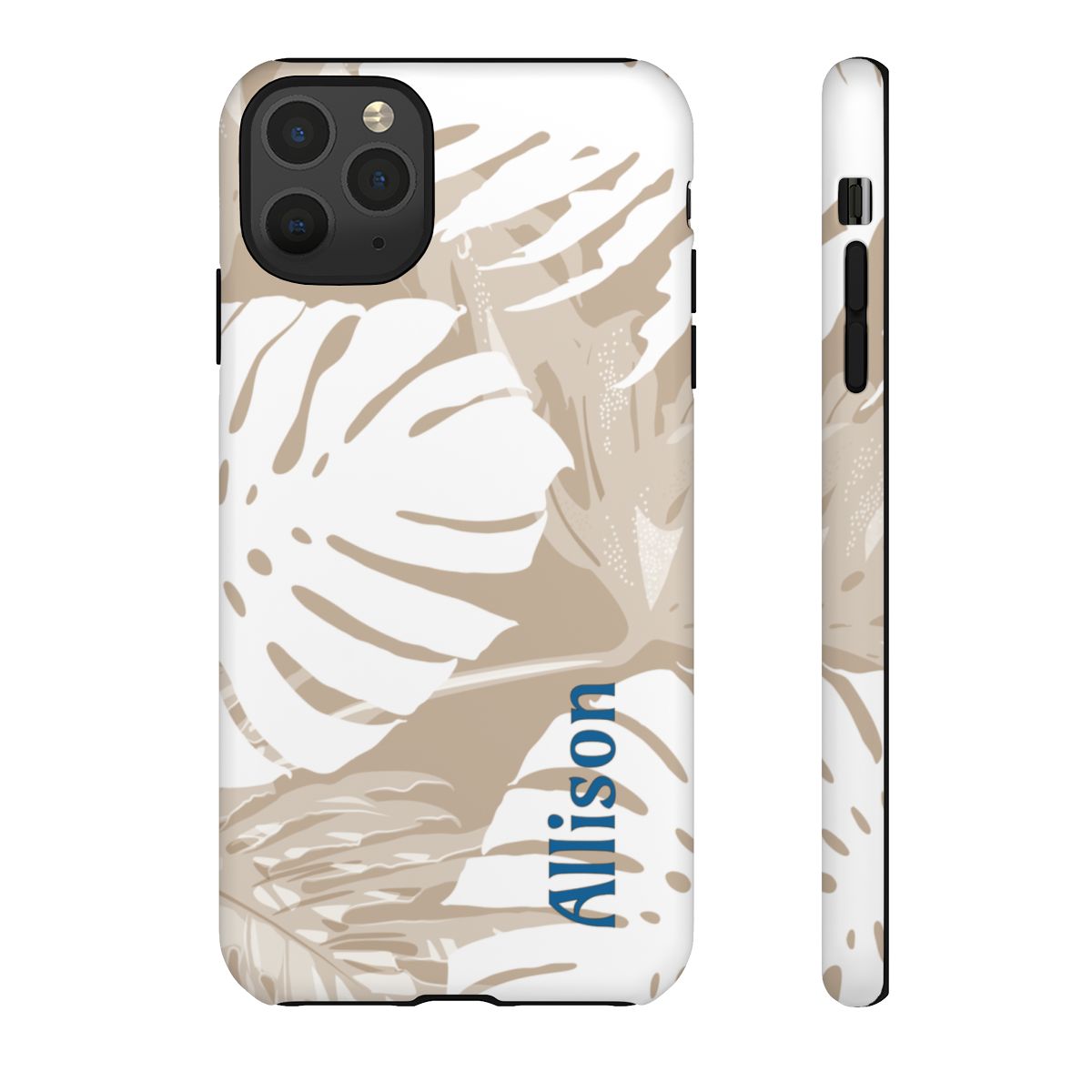 Exotic Monstera Personalized Tough Case for iPhone Phone Case The Local Banyan